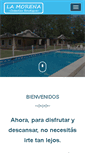 Mobile Screenshot of cabaniaslamorena.com.ar